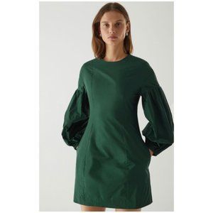 COS-Volume Sleeve Waisted Dress